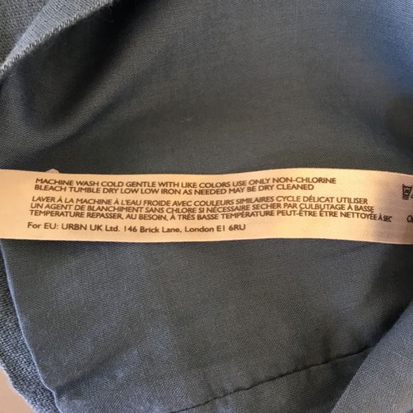 NEW! Free People Cowl Neck ‘Too Hot To Handle’ Mini Dress Blue Size Large NWT - Picture 11 of 13